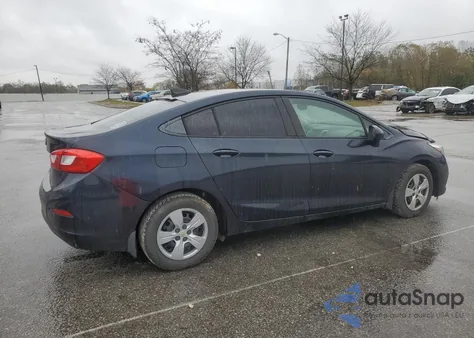2016 Chevrolet Cruze Ls из США, поврежденный, VIN 1G1BC5SMXG7236937